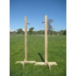 Pair 5ft Tanalised Training Wings with 4 Jump Cups